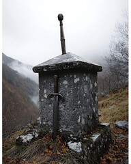 A symbolic image reflecting the intertwined emotions and ideas of life and work