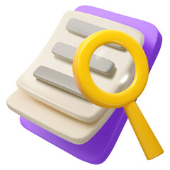Search Icon 3d