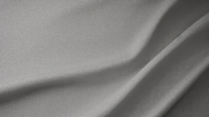 Light Gray Cotton Smooth Texture Subtle Pattern Soft Smooth Wrinkled Fabric Cloth Beautiful Gradient Shades Illustration Template Background Copy Space Theme Collection 16:9