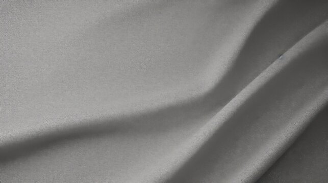 Light Gray Cotton Smooth Texture Subtle Pattern Soft Smooth Wrinkled Fabric Cloth Beautiful Gradient Shades Illustration Template Background Copy Space Theme Collection 16:9