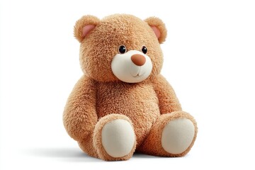 Obraz premium Adorable Sitting Teddy Bear