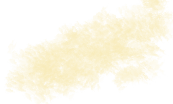 A light yellow irregular shape with jagged edges on a black background creating an abstract design