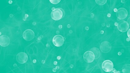 Aqua turquoise watercolor abstract textured handmade background.