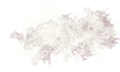 A large cloud of white and gray smoke against a black background with visible pixelation effects