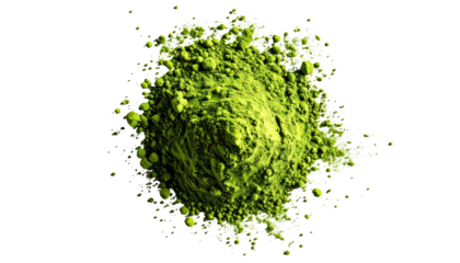 Green powder explosion