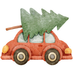 Pine tree transport vehicle