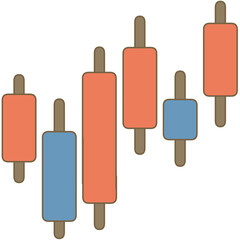 주식그래프_캔들차트_봉차트아이콘