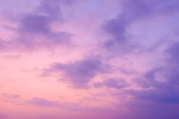 Obraz premium 夜明けの空