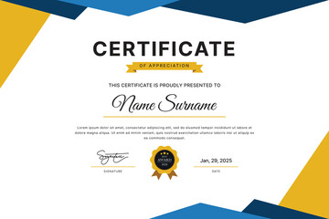 Certificate Template Design
