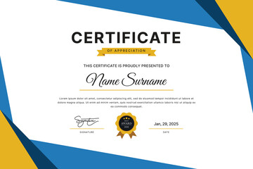 Certificate Template Design