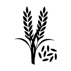 Rice Plant Icon