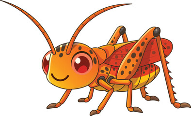 Chibi Grasshoper-02 for Farm Animal Set