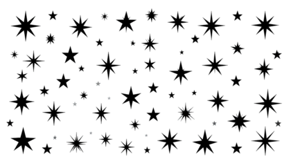 Abstract starry night sky