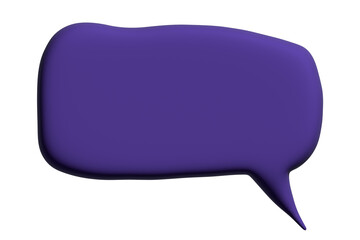 3d speech bubble Blank empty message box Textbox frame for banners, price tags, stickers, design