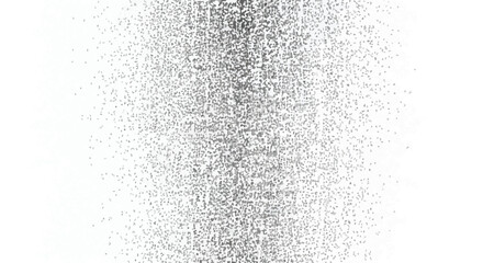 Elegant silver glitter falling gently against a clean white backdrop for sophisticated designs