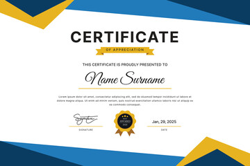 Certificate Template Design