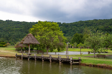 Obraz premium Beautiful landscapes of the eco Fazenda, Rio Grande do Sul, Brazil