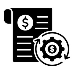 Budgeting Process Icon