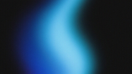 Abstract grainy gradient background with blue and black colors for graphic design and presentation