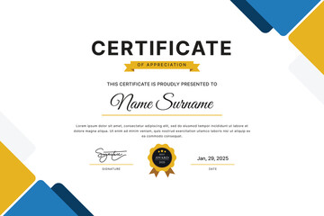 Certificate Template Design