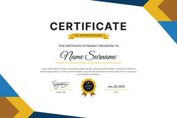 Certificate Template Design