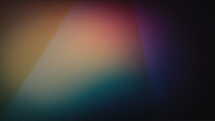 Abstract grainy background with a blend of warm and cool colors creating a dynamic and textured visual experience for modern designs