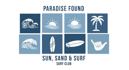 Paradise found: Sun, sand, and surf vibes for a perfect summer vacation or beach getaway