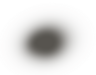 Dark shadow overlay effect isolated on transparent background