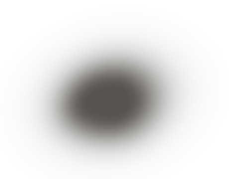 Dark shadow overlay effect isolated on transparent background