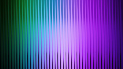 Abstract vertical line background with a gradient of colors from green to blue to purple, creating a sleek and modern effect