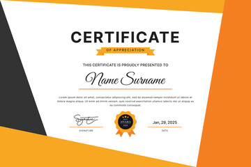Certificate Template Design