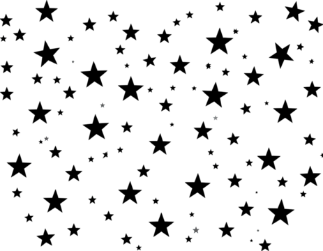 Dark space with faint light specks