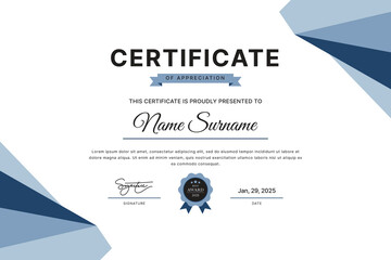 Certificate Template Design