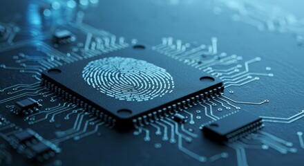 Fingerprint Authentication on a Circuit Board for Secure Digital Access