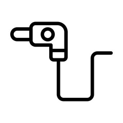 Video Cable Vector Icon