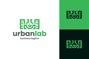 city lab research logo vector