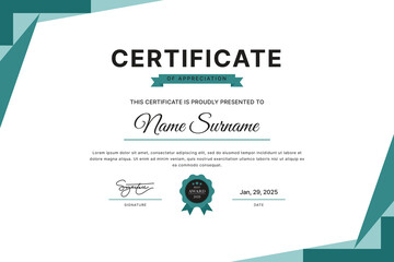 Certificate Template Design