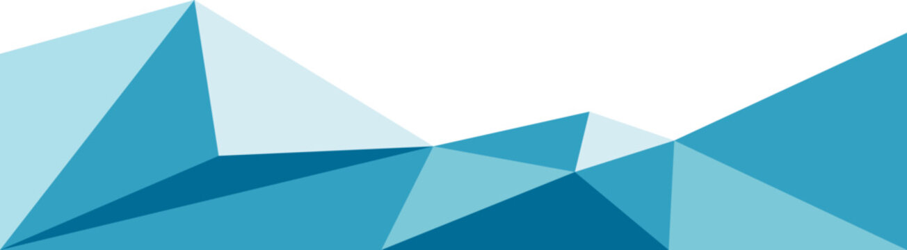 Abstract Geometric Footer