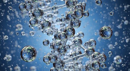 DNA Double Helix Molecular Structure.