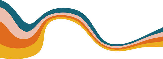 Retro Hippie Rainbow