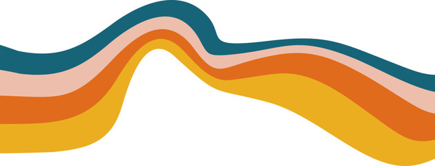 Retro Hippie Rainbow