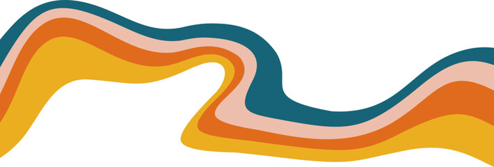 Retro Hippie Rainbow