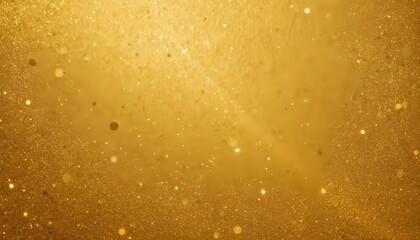 Shiny Abstract Background Texture with Sparkling Golden Glitter Effect