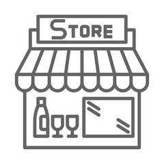 Liquor Store icon design