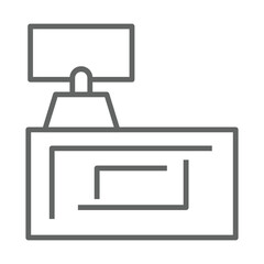 Checkout Counter icon design