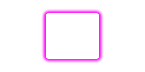 Minimal pink neon light rectangular sparkle art illustration design	