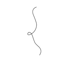 Abstract thread for balloon