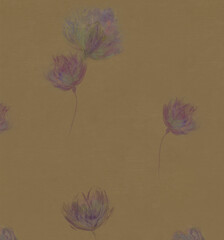 Assorted Hand painted Watercolor Floral And Animal Patterned Decorative Paper Collection