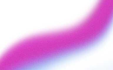 Abstract glowing neon pink and purple gradient curve on dark canvas digital art