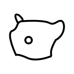 Obraz premium piggy bank vector illustration